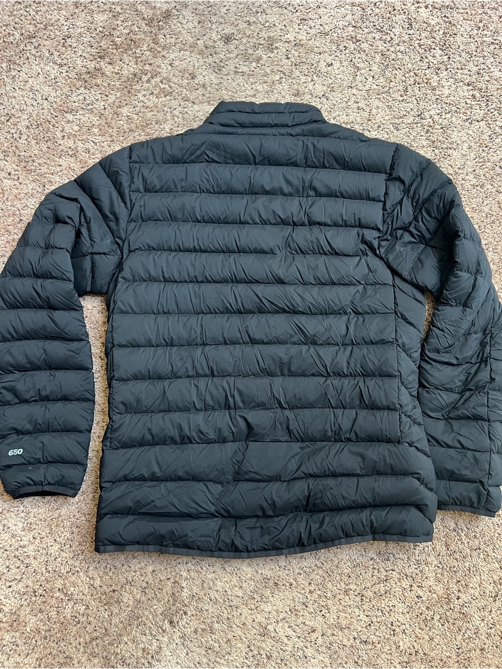 Mountain Hardwear Insulated Puffer Jacket Large Black Full Zip - Picture 3 of 6